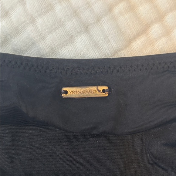 Victoria's Secret Black Bikini Bottom with Side Ties - Picture 3 of 4